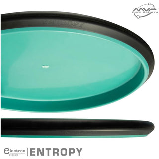 MVP Disc Golf Electron Entropy Putter 4/3/0/3 Turquoise 173 grams