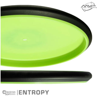 MVP Disc Golf Electron Soft Entropy Putter 4/3/0/3 Slate Purple 168 grams