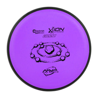 MVP Disc Golf Electron Soft Ion Putter 2.5/3/0/1.5 Purple 172 grams