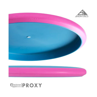 Axiom Disc Golf Electron Proxy Soft Putter 3/3/-1/0.5 Green/Blue 173 grams