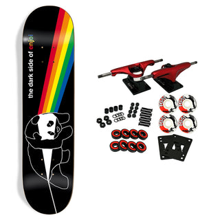 Enjoi Skateboard Complete Darkside Panda Black 8.5" x 32"