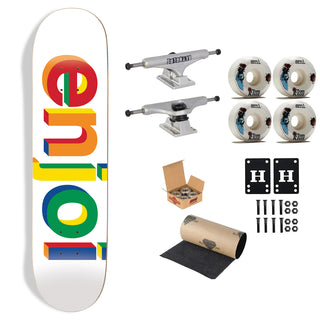 Enjoi Premium Complete Skateboard Helvetica Neue 8.0" Ft. Independent/SML