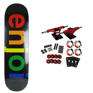 Enjoi Rider Stock Skateboard Complete Keenan Lewis Spectrum 8.5" x 32.25"