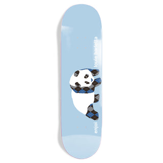 Enjoi Premium Complete Skateboard Louie Barletta Argyle Panda 8.0" Ft. Independent/SML