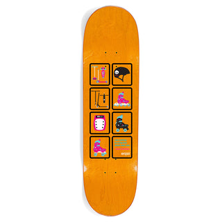 Enjoi Skateboard Deck Big Box Retro Purple 8.25" x 32"