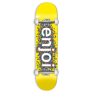 Enjoi Skateboard Complete Candy Coated Yellow 7.75" x 31.25"