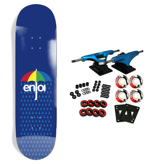 Enjoi Skateboard Complete Umbrella Blue 8.25" x 32"