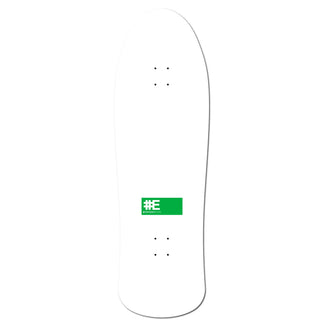 Everybody Skates Skateboard Deck Kings Big Board White 12.3" x 40"