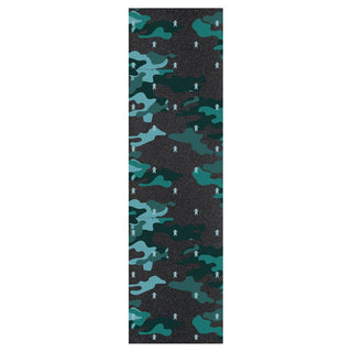 Grizzly Grip Skateboard Griptape Mini Bear Camo Blue 9" x 33" Sheet