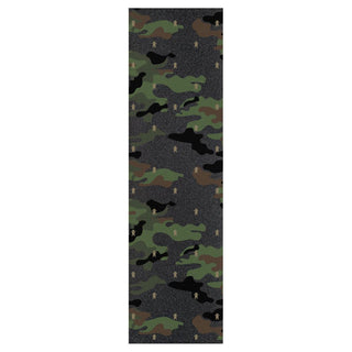 Grizzly Grip Skateboard Griptape Mini Bear Camo Green 9" x 33" Sheet