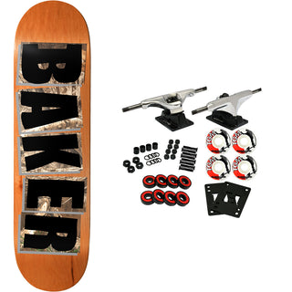 Baker Skateboard Complete Hawk Brand Logo Big Buck 8.5" x 32"