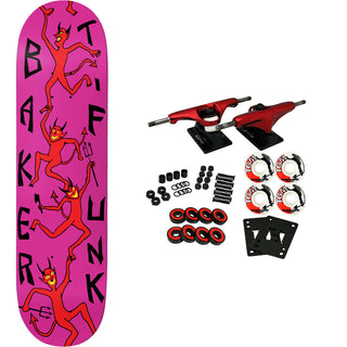 Baker Skateboard Complete T-Funk Devil Boi 8.25" x 31.875"