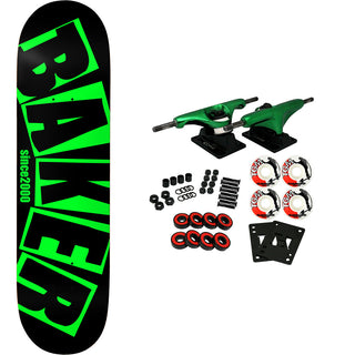 Baker Skateboard Complete Peterson Arch Slime 8.475" x 31.875"