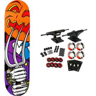 Birdhouse Skateboard Complete Nunes Pumpkin 8.25"