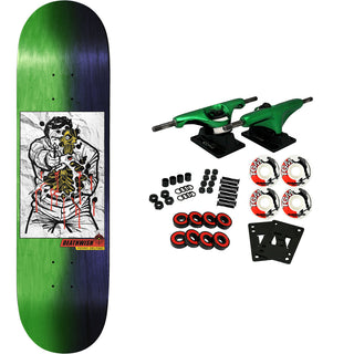 Deathwish Skateboard Complete Delfino Saturday Night Special 8.38" x 32"