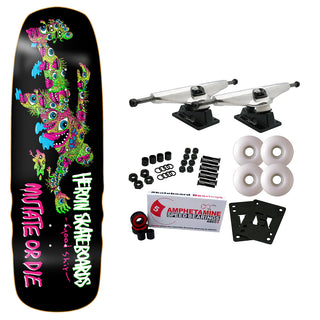 Heroin Skateboard Complete Good Sht Mutated 9.75" x 32.5"