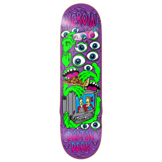 Heroin Skateboard Deck Dern Mutate or Die 8.75" x 32.1"