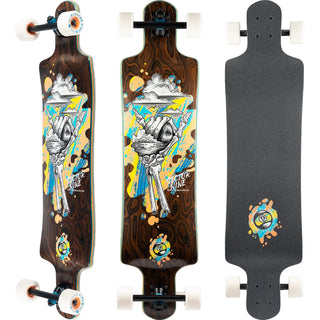 Sector 9 Longboard Complete Fault Line Curl 9.75" x 39.5" Drop Down