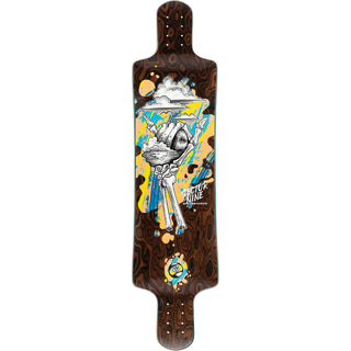 Sector 9 Longboard Fault Line Curl 9.75" x 39.5" Drop Down with Paris / Arbor Parts Package