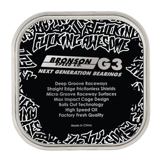 FA X Independent Bronson Skateboard Bearings G3
