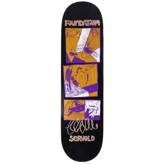 Foundation Skateboard Deck Dakota Servold The Meeting 8.5" x 32"