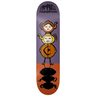 Foundation Skateboard Deck Aidan Campbell Teapot Totem 8.25" x 32"