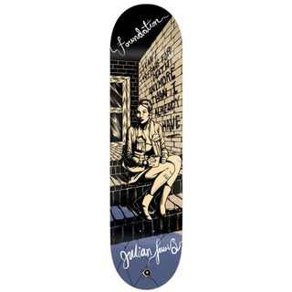 Foundation Skateboard Deck Julian Lewis Kings Crossing 8.25" x 31.63"