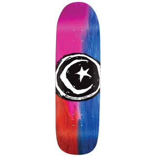 Foundation Skateboard Deck Star and Moon Dyed Shape 9.0" x 32"