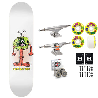 Foundation Skateboard Complete Green Monster 8.25" x 31.75" Independent Satori Upgrade