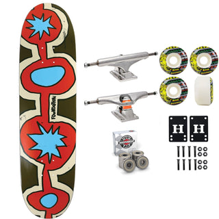 Foundation Skateboard Complete Combust 8.25" x 31.5" Independent Satori Upgrade