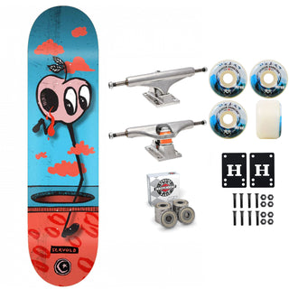 Foundation Skateboard Complete Dakota Servold Apple Dreams 8.25" x 32" Independent Satori Upgrade