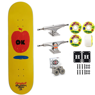 Foundation Skateboard Complete Aidan Campbell OK 8.38" x 32" Independent Satori Upgrade