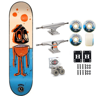 Foundation Skateboard Complete Dakota Servold Egg Head 8.5" x 31.88" Independent Satori Upgrade