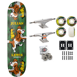 Foundation Skateboard Complete Julian Lewis Wallpaper 8.5" x 32" Independent Satori Upgrade