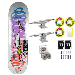 Foundation Skateboard Complete Dakota Servold Roadrunner 8.38" x 32.25" Independent Satori Upgrade