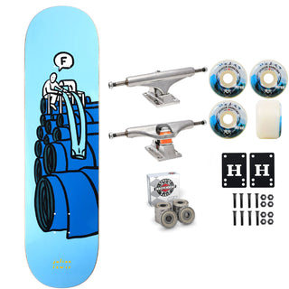 Foundation Skateboard Complete Julian Lewis Sew Wut 8.5" x 32" Independent Satori Upgrade