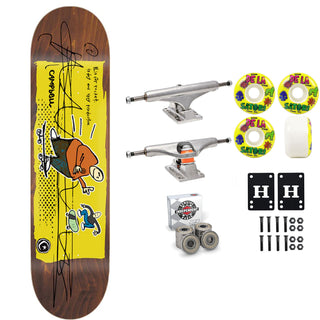 Foundation Skateboard Complete Aidan Campbell R Is For Rocket 8.25" x 32" Independent Satori Upgrade