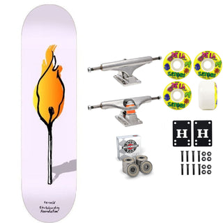 Foundation Skateboard Complete Dakota Servold Match 8.25" x 31.75" Independent Satori Upgrade