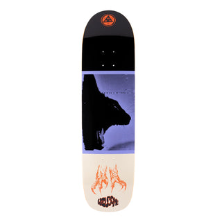 Welcome Deck Feline on Son of Planchette 8.38" x 32.25" Black/Bone