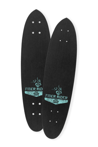 The Heated Wheel Skateboard Deck Fiber Rider Polarizer Retro Cruiser