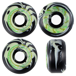 Flip Skateboard Wheels 52mm Cutback Chronic Shakers 99A Green