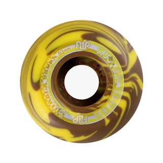 Flip Skateboard Wheels 53mm Cutback Mustard Gassers 99A Yellow