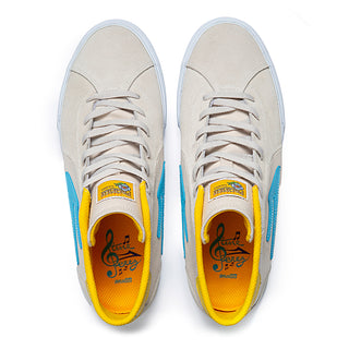 Lakai x Pacifico Skateboard Shoes Flaco II Mid Cream Suede