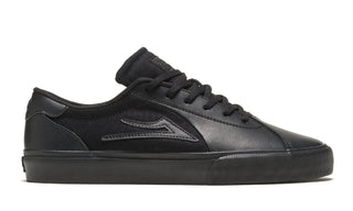 Lakai Skateboard Shoes Flaco II Black/Black Leather