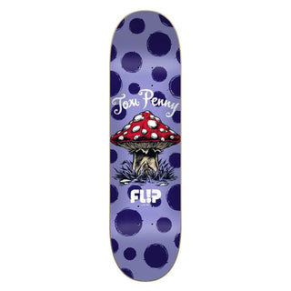 Flip Skateboard Deck Tom Penny Dots Purple 8.375" x 31.73"