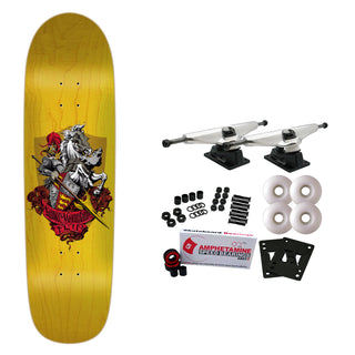Flip Skateboard Complete Mountain Knight Yellow 8.75" x 31.875"