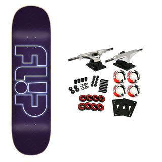 Flip Skateboard Complete Odyssey Neon Purple 8.0" x 31.85"
