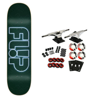 Flip Skateboard Complete Odyssey Neon Green 8.125" x 31.85"