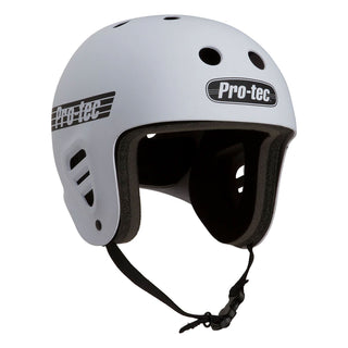 Pro Tec Skateboard Helmet Full Cut Skate Matte White Size XL