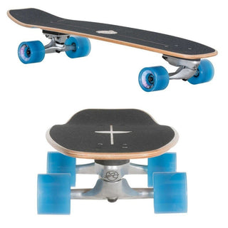 Flow Surf Skate Cruiser Skateboard Complete Wedge 32 9.625" x 32"